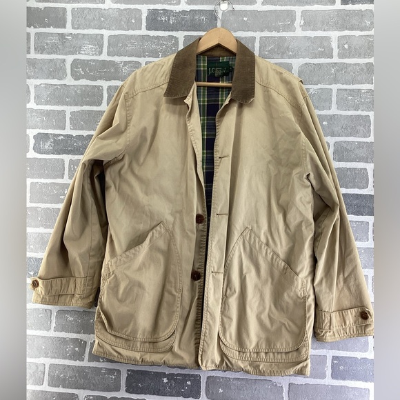 Veste D'équitation Brassada Duster – Taille M Verte – Toile Coton Vintage USA